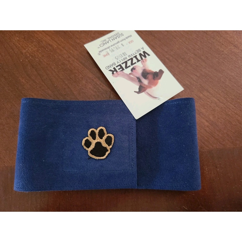 Wizzer (Belly Band) Susan Lanci S NWT Ultrasuede Made In USA